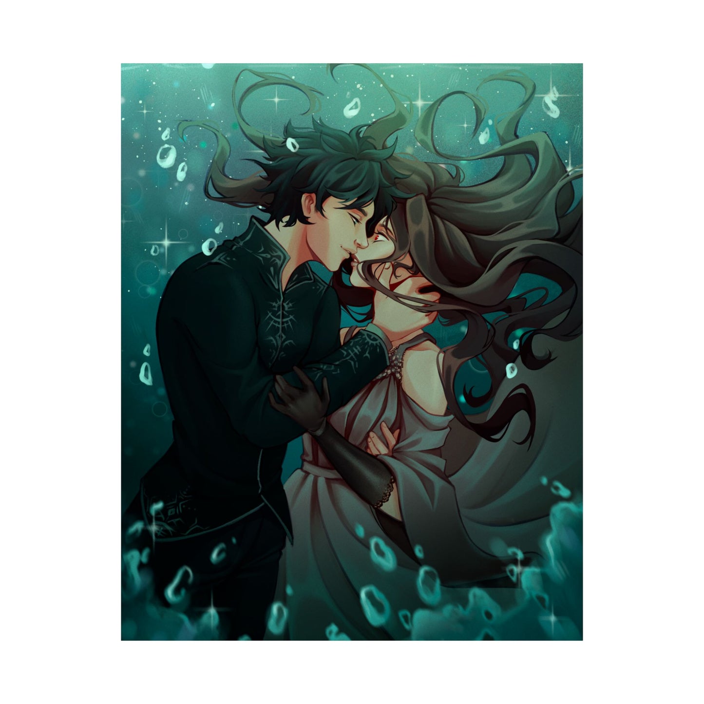 The Crimson Snow - Underwater Poster