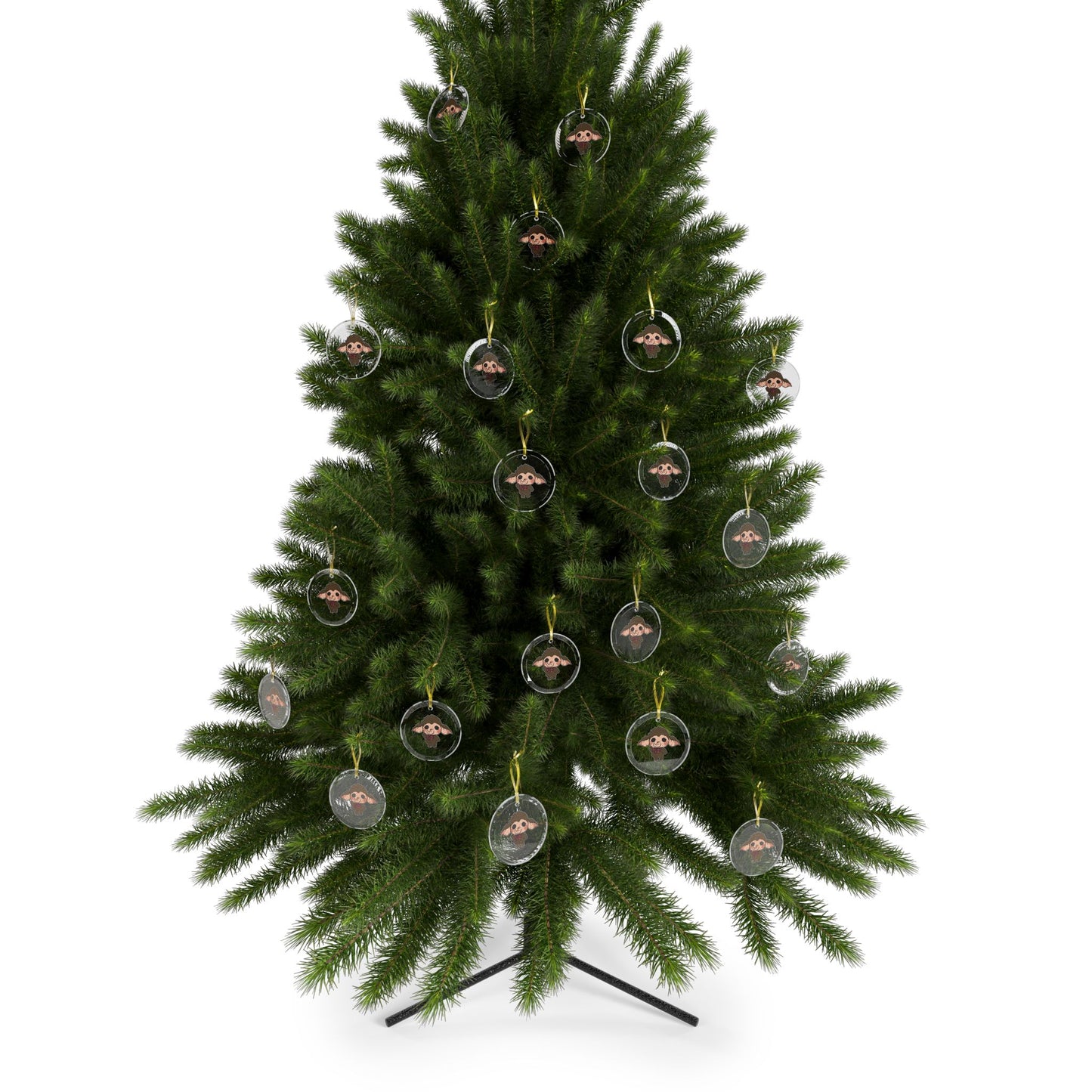 The Crimson Snow - Raggart - Glass Ornament