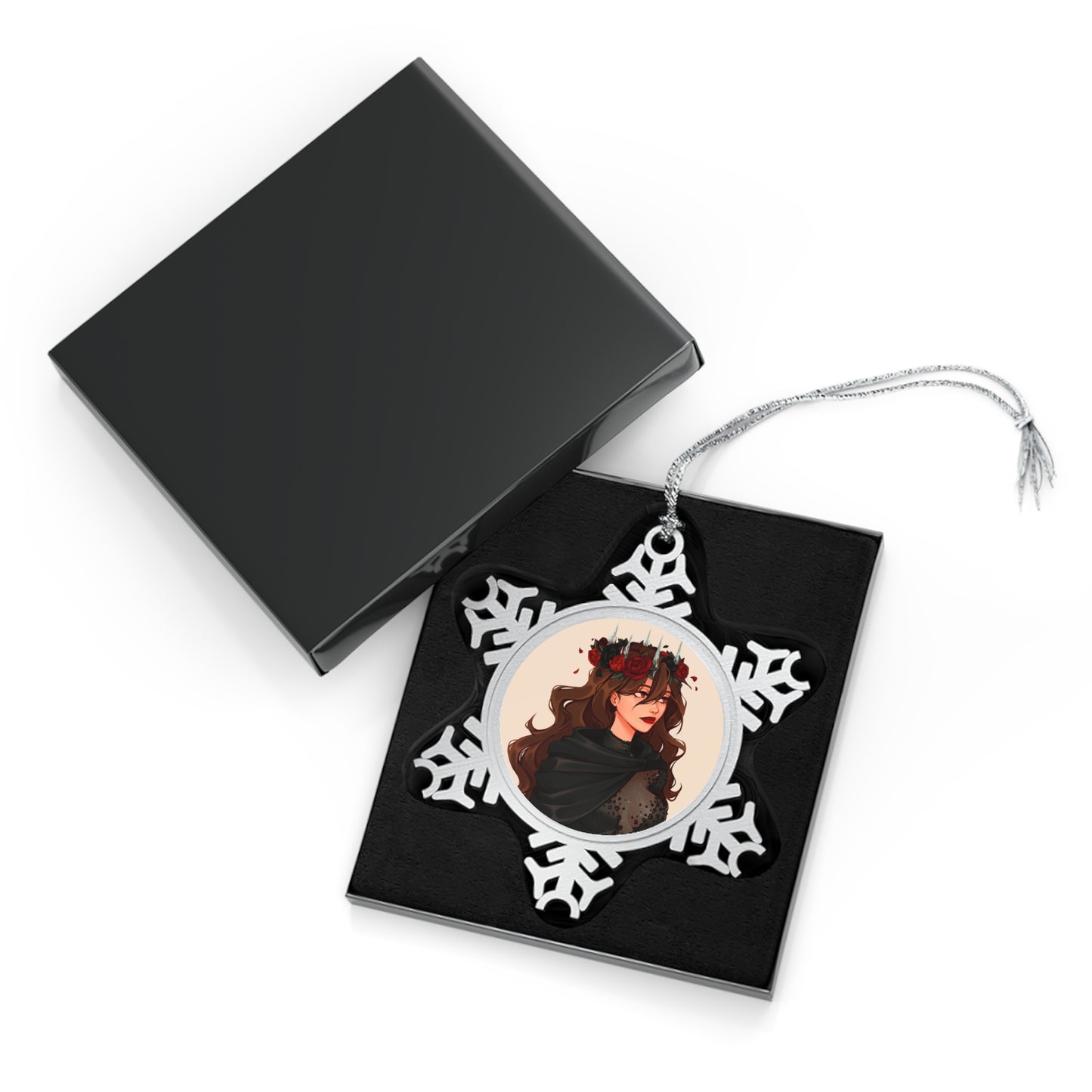The Crimson Snow - Ornament - Seraphine Ashcroft