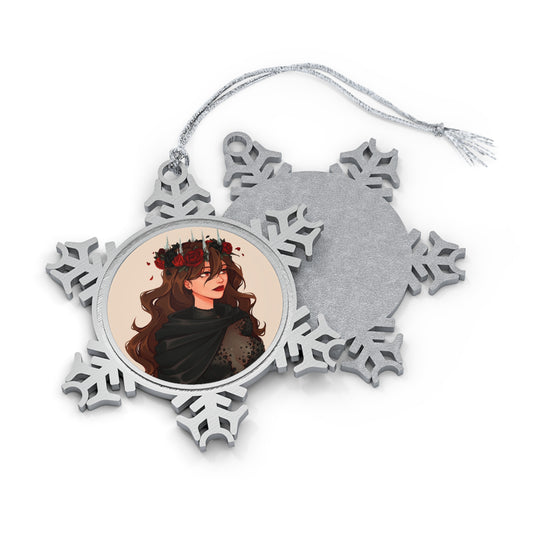 The Crimson Snow - Ornament - Seraphine Ashcroft