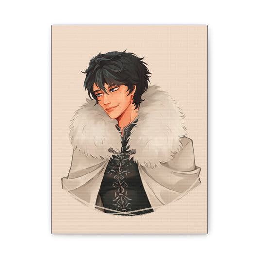 The Crimson Snoe Canvas - Evren Wraithwood