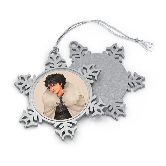 The Crimson Snow Ornament - Evren